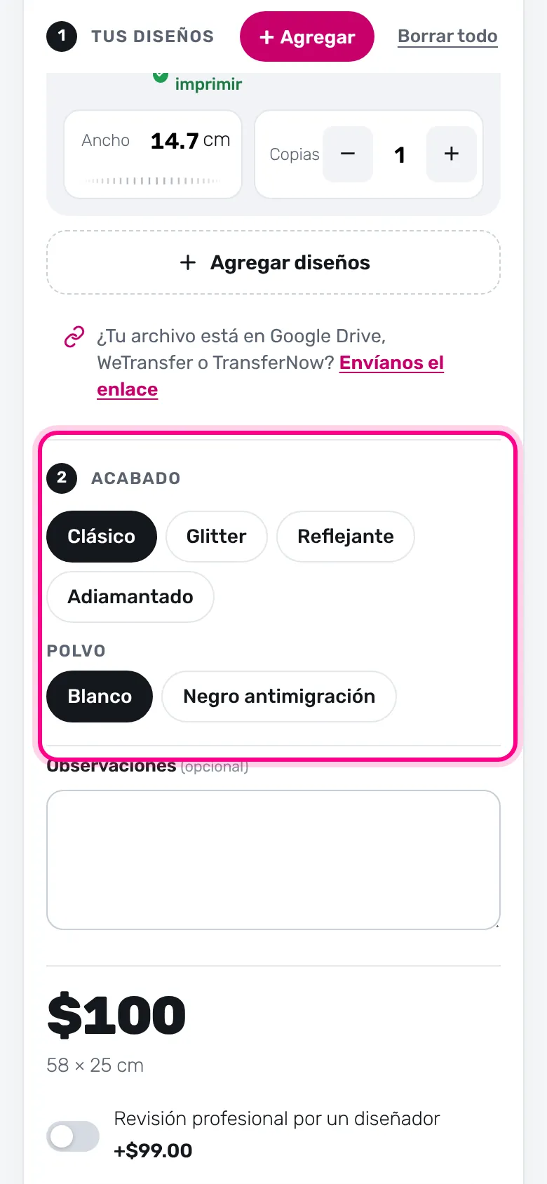 Acabado (celular)