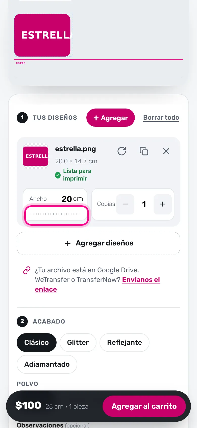 O desliza la regla (celular)