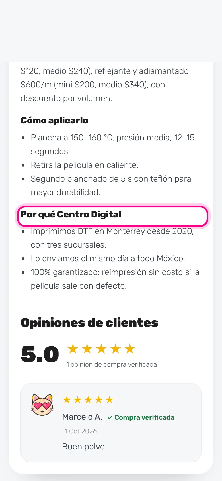 Cómo se aplica el DTF Textil (celular)