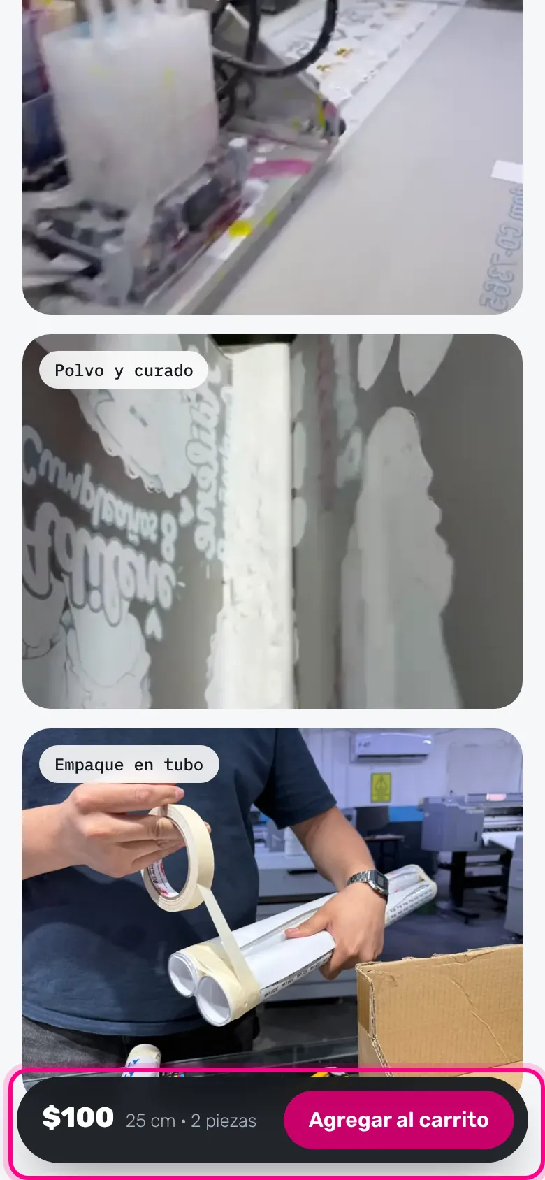Agrega al carrito (celular)