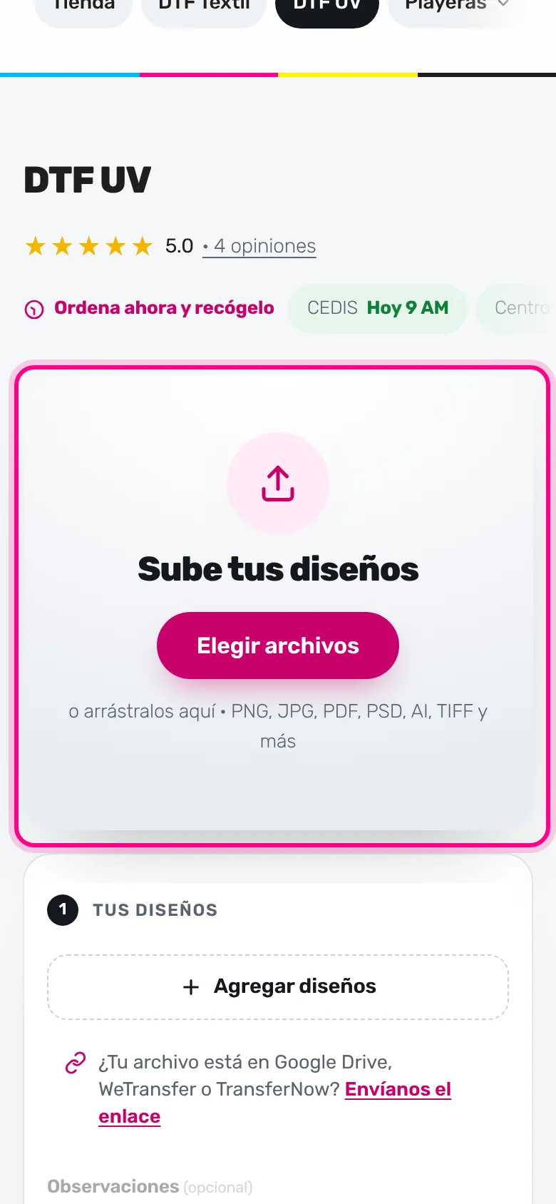 Abre DTF UV (celular)