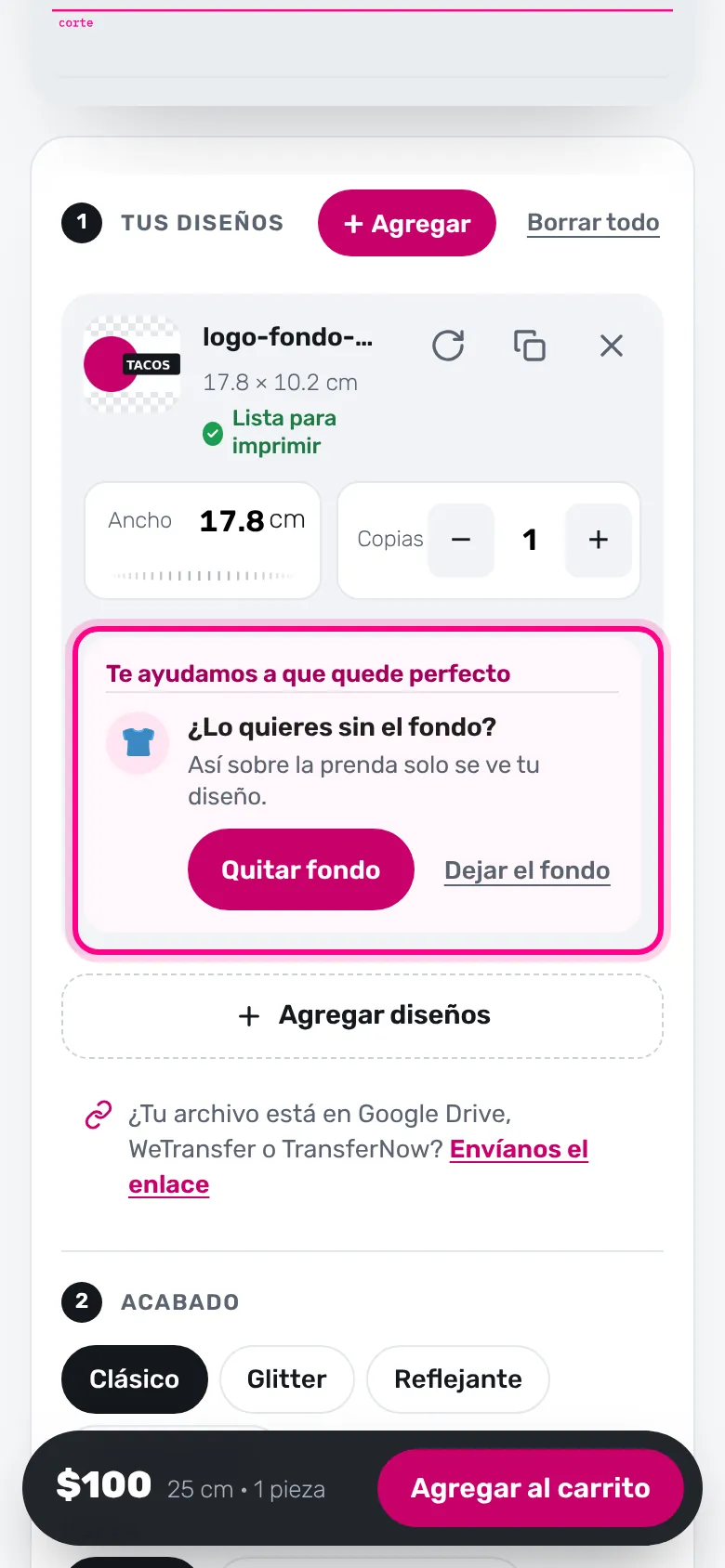 Te lo sugerimos (celular)