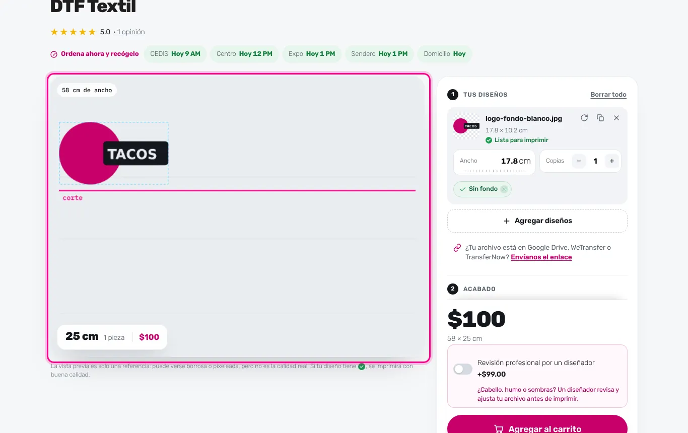 Mira el resultado (computadora)