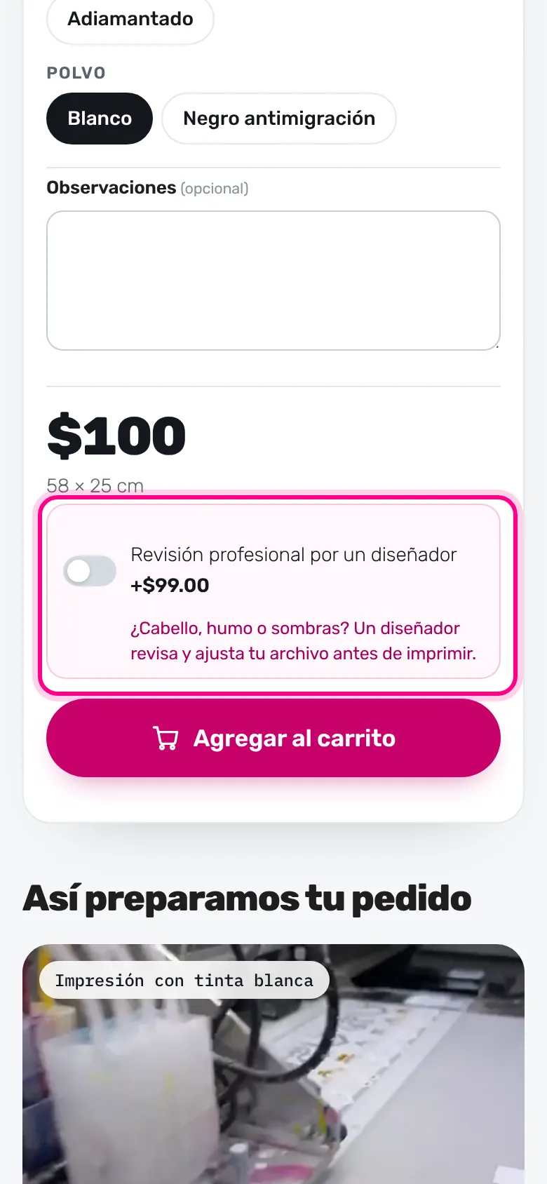 Te la recomendamos cuando quitas un fondo (celular)