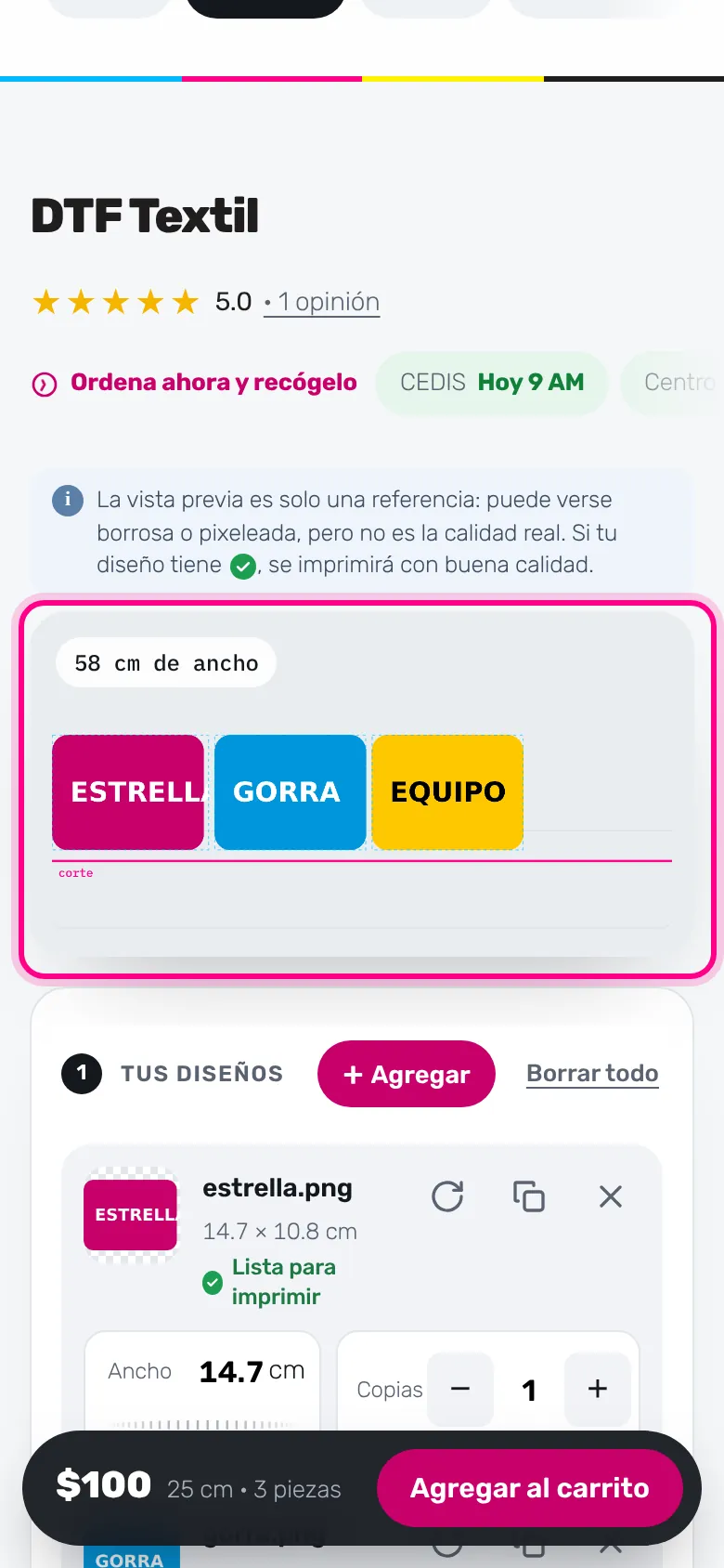 El lienzo es tu película (celular)